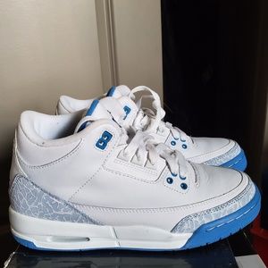 Jordan 3 Retro Harbor Blue GS 5.5